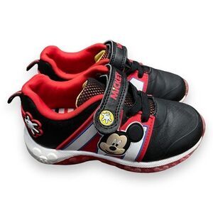 Mickey Mouse Size 12 Light Up Sneakers